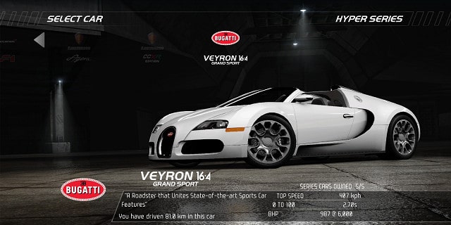 Bugatti Veyron 16.4 Grand Sport